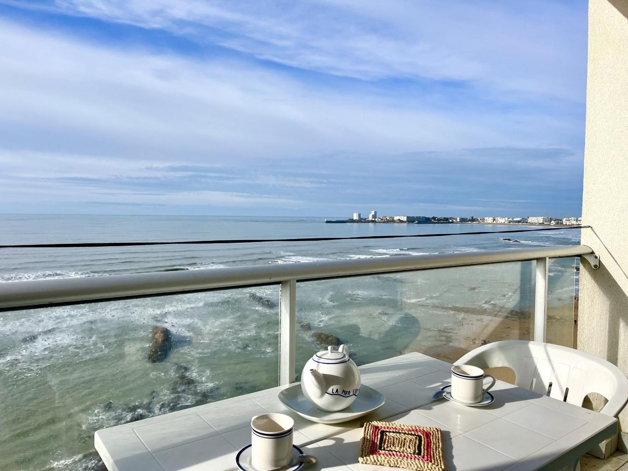 Joli Appartement Avec Vue Imprenable Sur La Baie Des Sables - 4 Pers Les Sables-dʼOlonne 외부 사진
